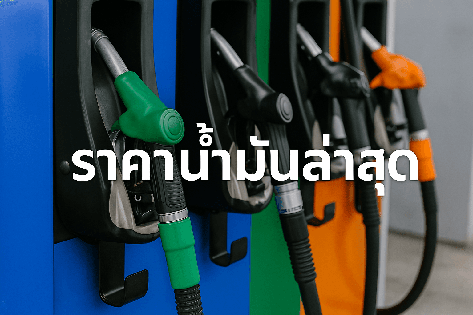 ราคาน้ำมันล่าสุด